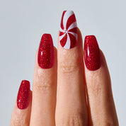 N Candycane Swirl