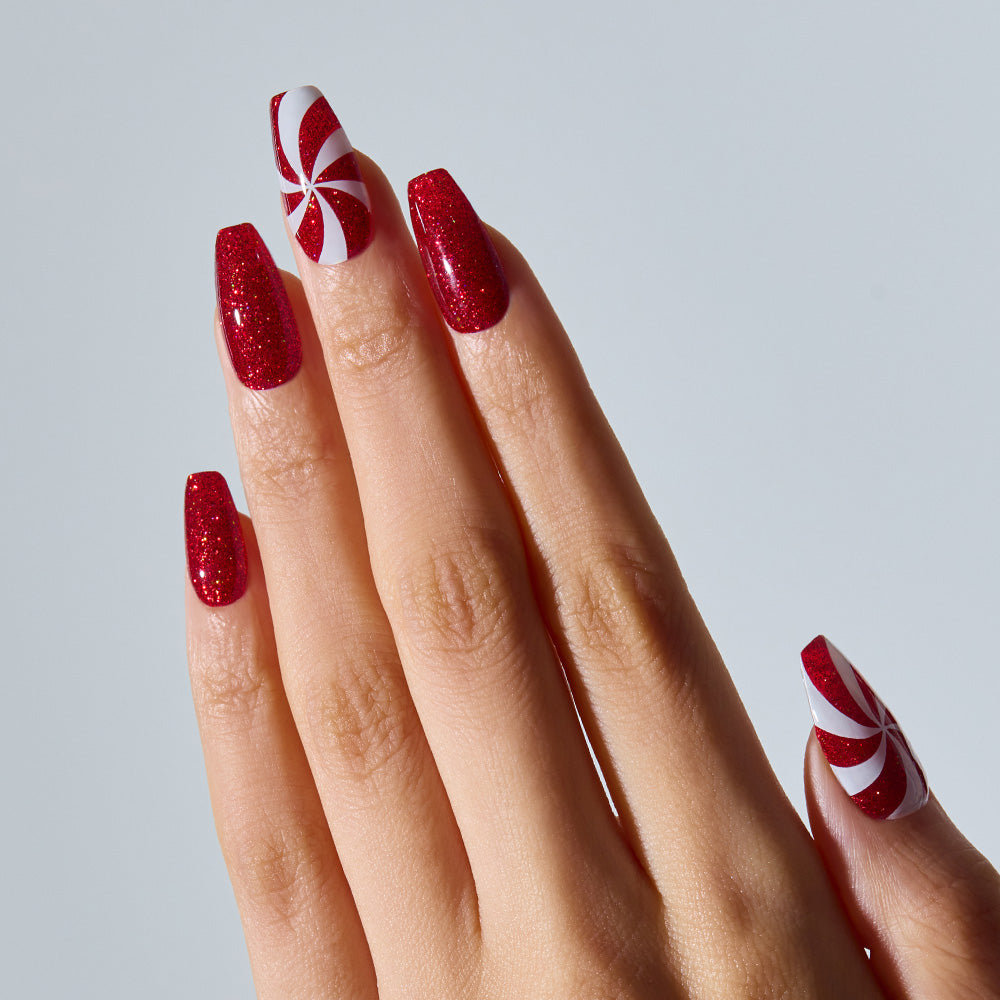 N Candycane Swirl