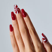 N Candycane Swirl