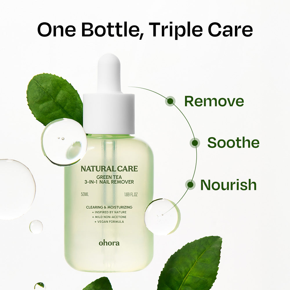 Green Tea 3-in-1 Nail Remover