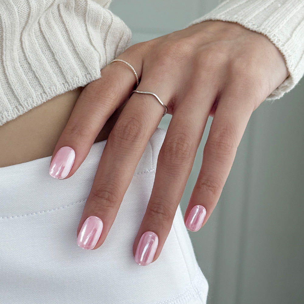 N Baby Pink Chrome