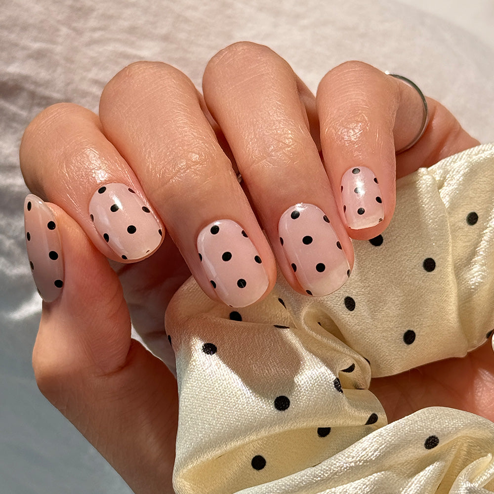 N Polka Noir