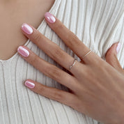 N Baby Pink Chrome