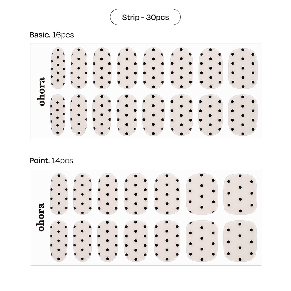 N Polka Noir