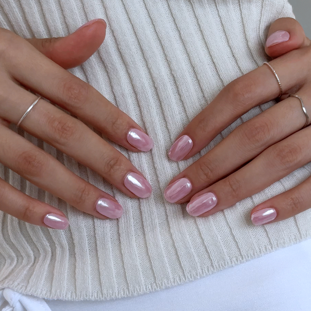 N Baby Pink Chrome