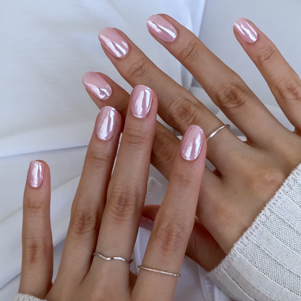 N Baby Pink Chrome