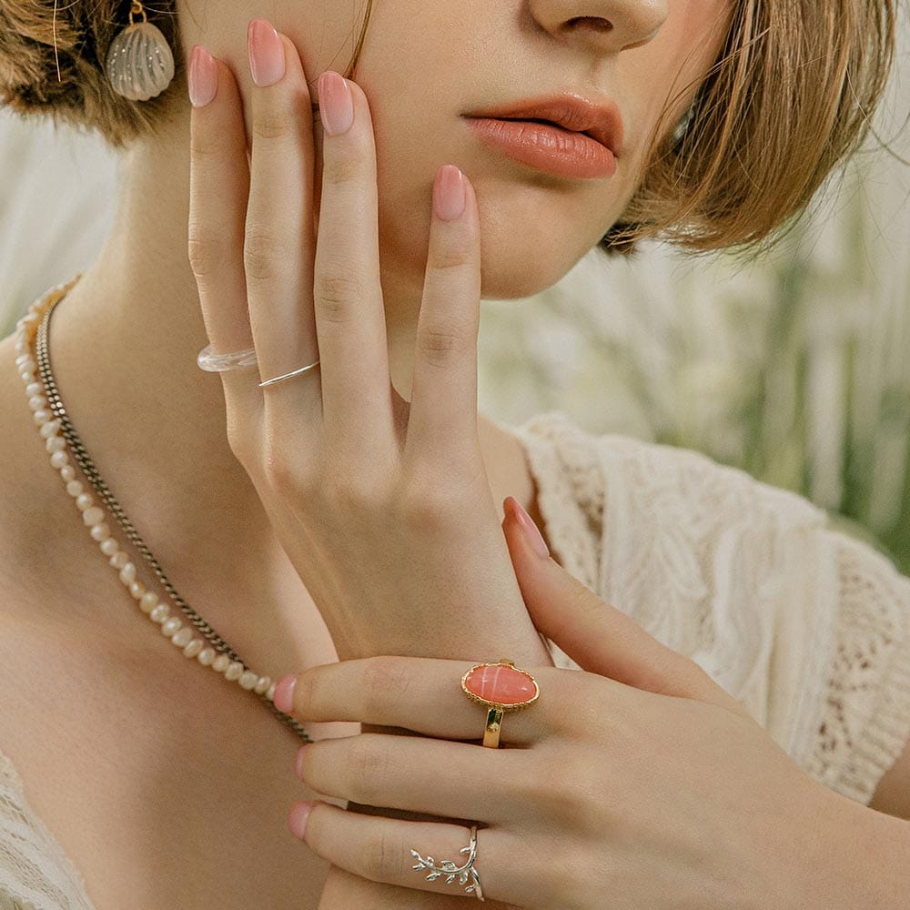 ohora Mani N Peach Latte