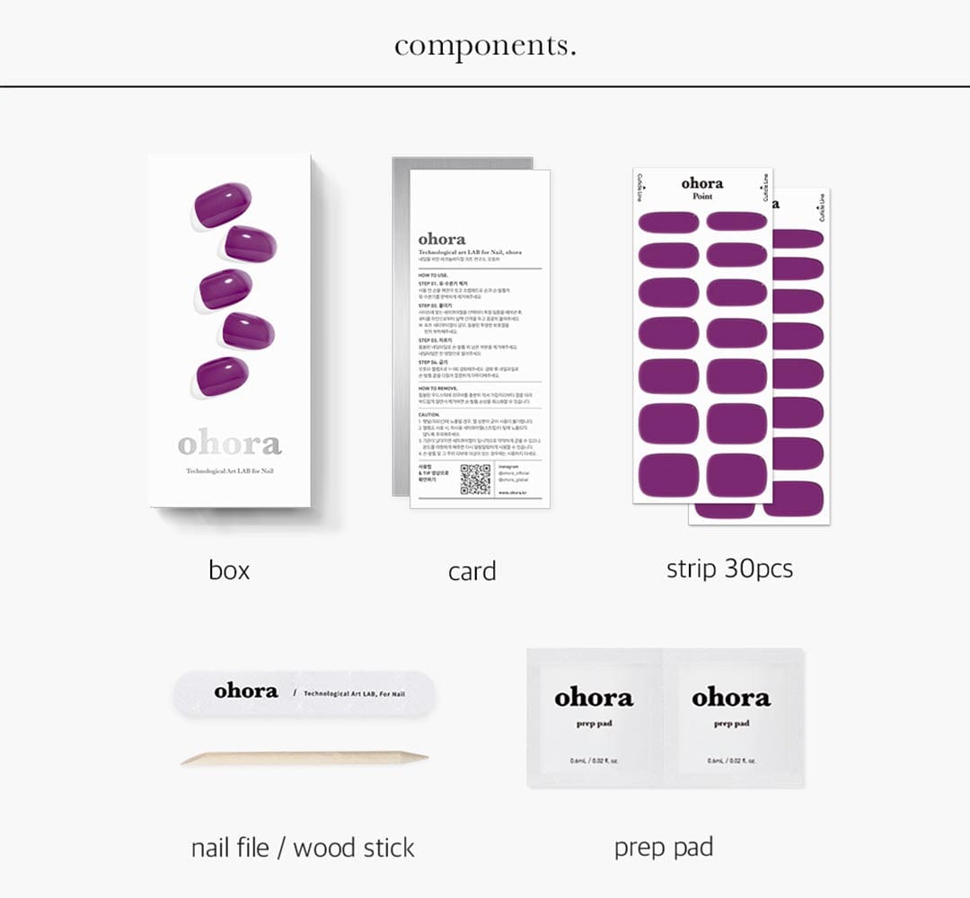 ohora Mani N Tint Purple